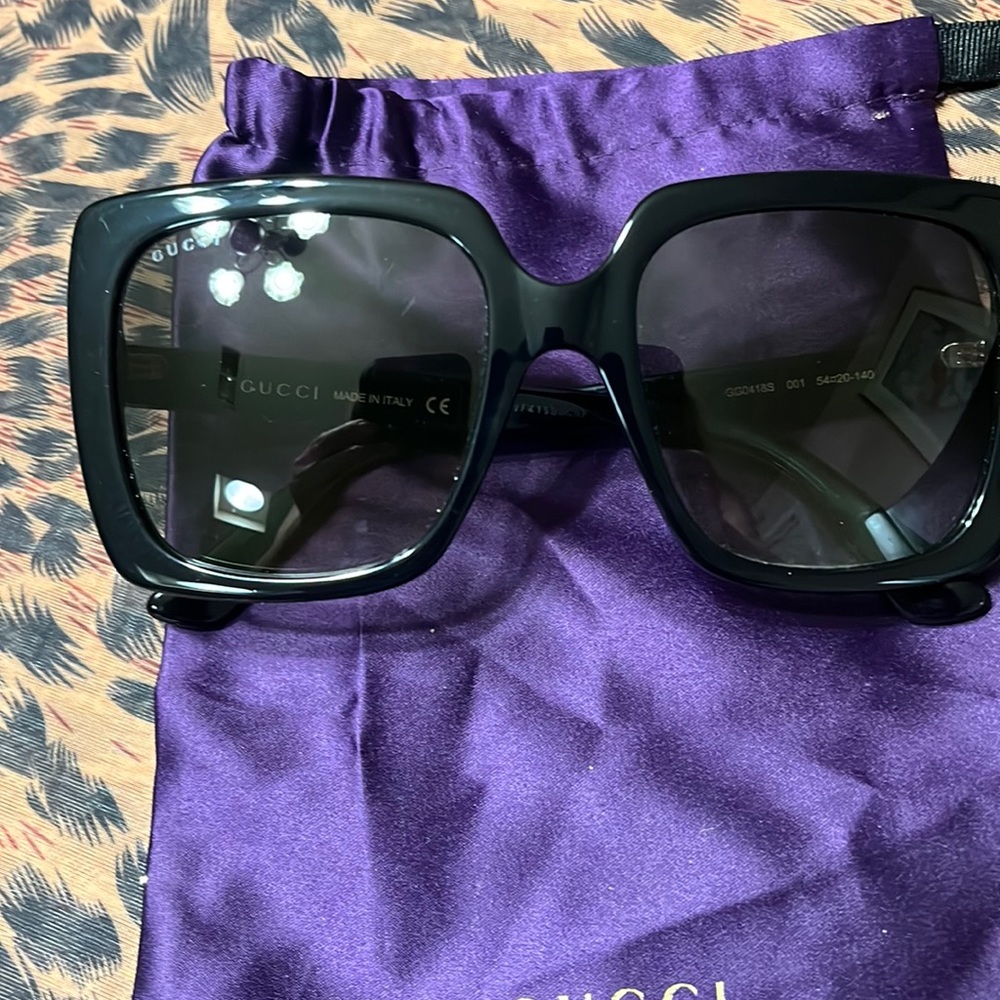 Authentic Gucci sunglasses sale is final